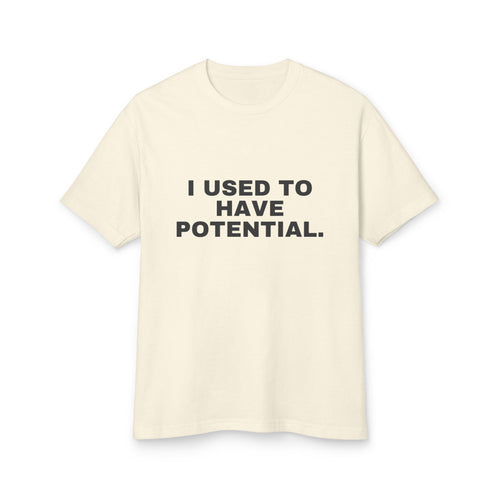 I Used To Have Potential. · Heavyweight Tee