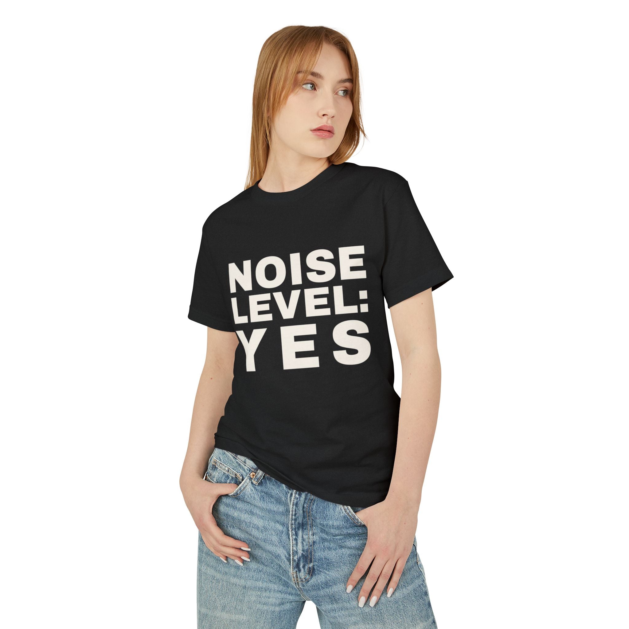 Noise Level: Yes · Heavyweight Tee